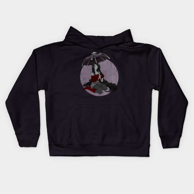 Marceline Kids Hoodie by AbigailLarson